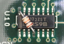 10k-Pullup-Resistor-on-74LS259-Chip-On-SuperMac-Video-Card.jpg
